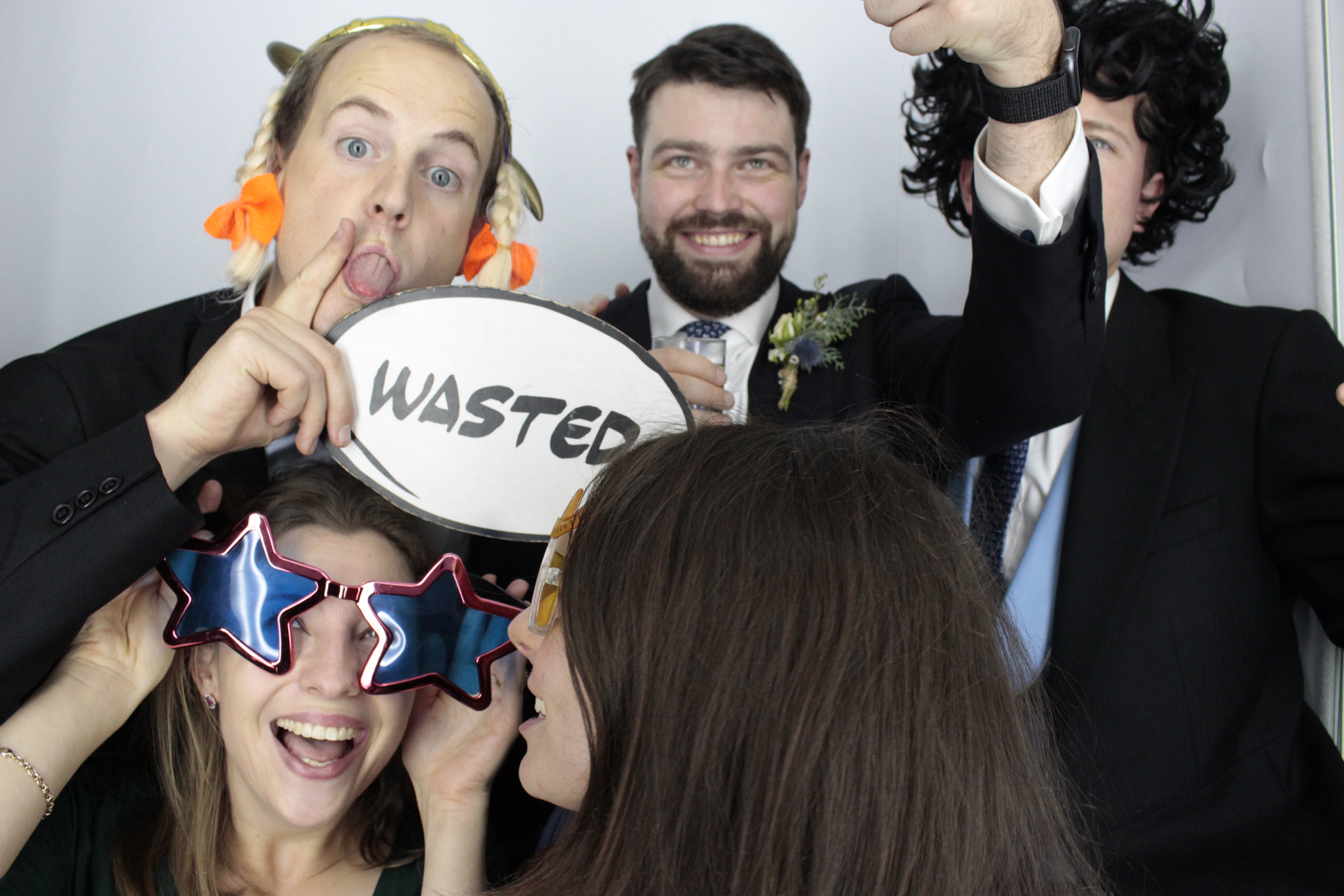 Dermot and Hattie's Wedding | View more photos from the event at gallery.myphotoboothexperience.co.uk/u/MyPhotoBoothExperienceLtd/Dermot-and-Hatties-Wedding